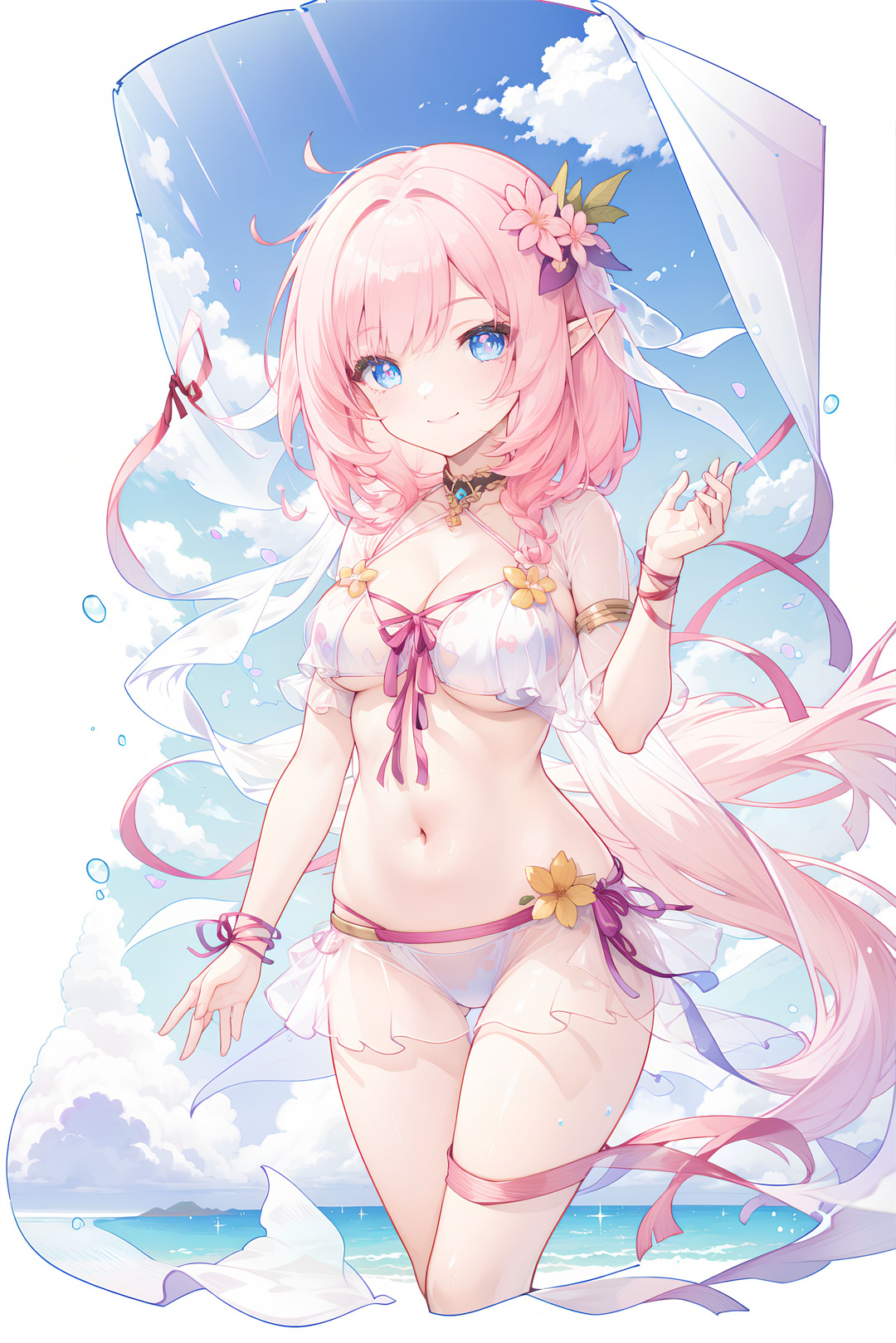 图片[6]-【插画】崩坏3 布洛妮娅 爱莉希雅 崩坏：星穹铁道 符玄 美图推荐[AI生成]-cosers写真次元网