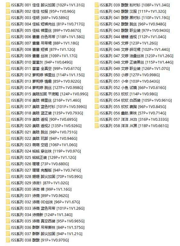 ISS系列写真合集资源下载[持续更新]-cosers写真次元网
