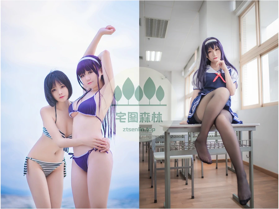 白金saki写真合集下载&汇总[21套-2.9G]-第1张-宅图森林写真资源合集下载