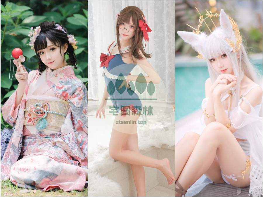 花柒Hana写真图包合集下载&汇总：大写的清纯可爱[34套-4.7G]-第2张-宅图森林写真资源合集下载