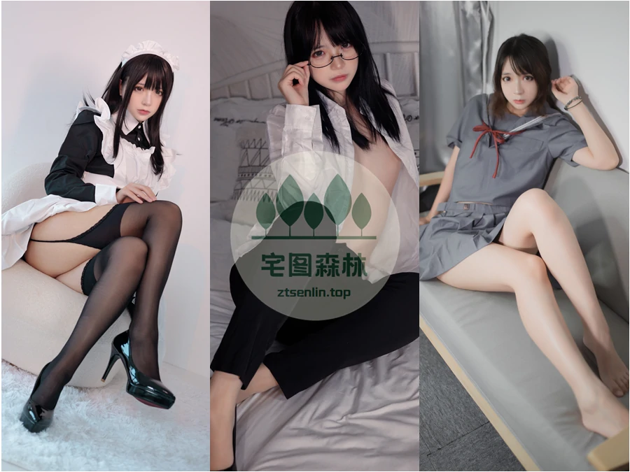 萌妹coser疯猫ss写真合集下载&汇总：可御可萌的美腿二次元博主[134套-63.1G]-第2张-宅图森林写真资源合集下载