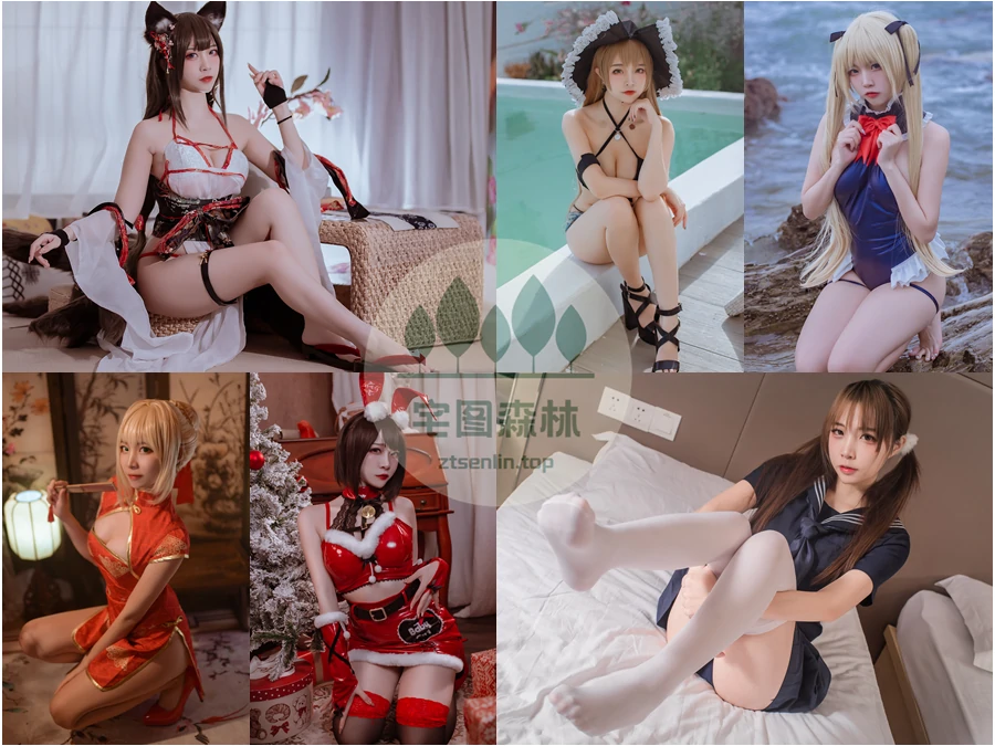 二次元博主二佐Nisa写真合集下载&汇总：勤奋的劳模coser[182套-65.1G]-第3张-宅图森林写真资源合集下载
