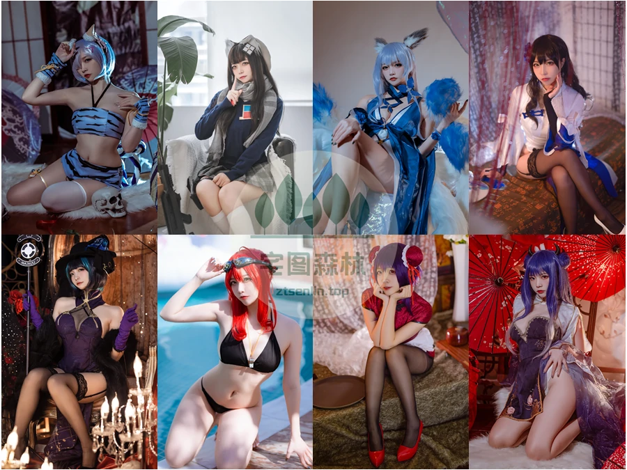 二次元博主二佐Nisa写真合集下载&汇总：勤奋的劳模coser[182套-65.1G]-cosers写真次元网