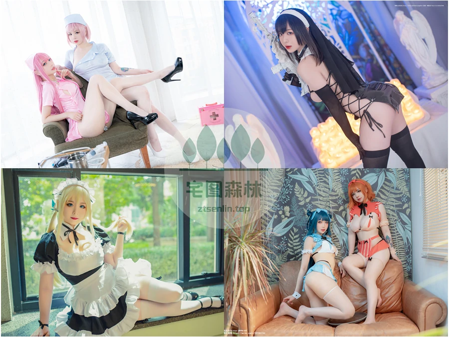 皮皮奶写真合集下载&汇总：波浪如雪，腰肢似莲[60套-35.8G]-第2张-宅图森林写真资源合集下载