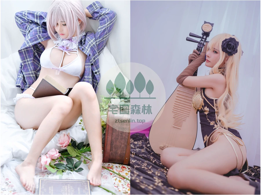 前羽写真合集下载&汇总[39套-10.3G]-第2张-宅图森林写真资源合集下载