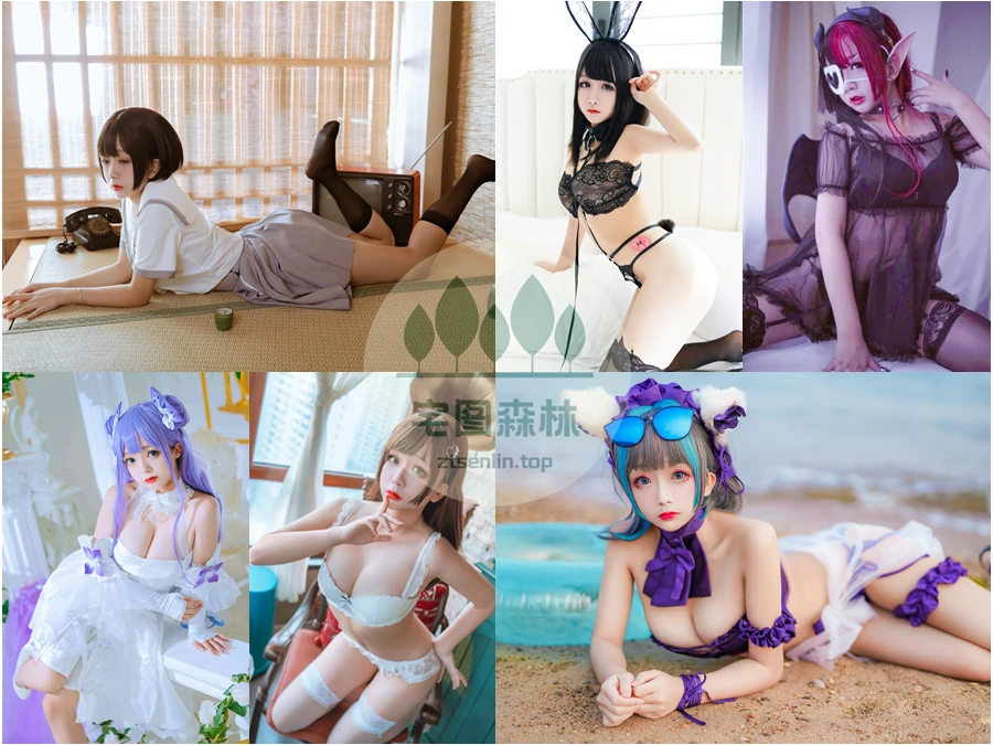 写真博主日奈娇(椎名莜)写真合集下载&汇总：像老板画的饼一样又大又圆[212套-229.1G]-第3张-宅图森林写真资源合集下载