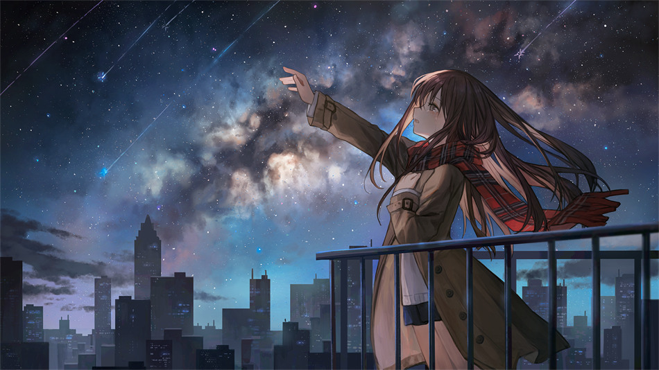 月亮被嚼碎了变成星星 你就藏在漫天的星光里