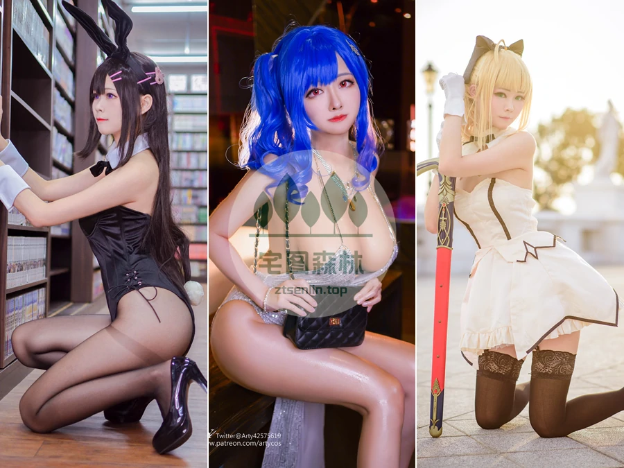 Arty亚缇写真cosplay合集下载（真爱版）&汇总：你真的懂巨乳么？[134套-2.0G]-第1张-宅图森林写真资源合集下载