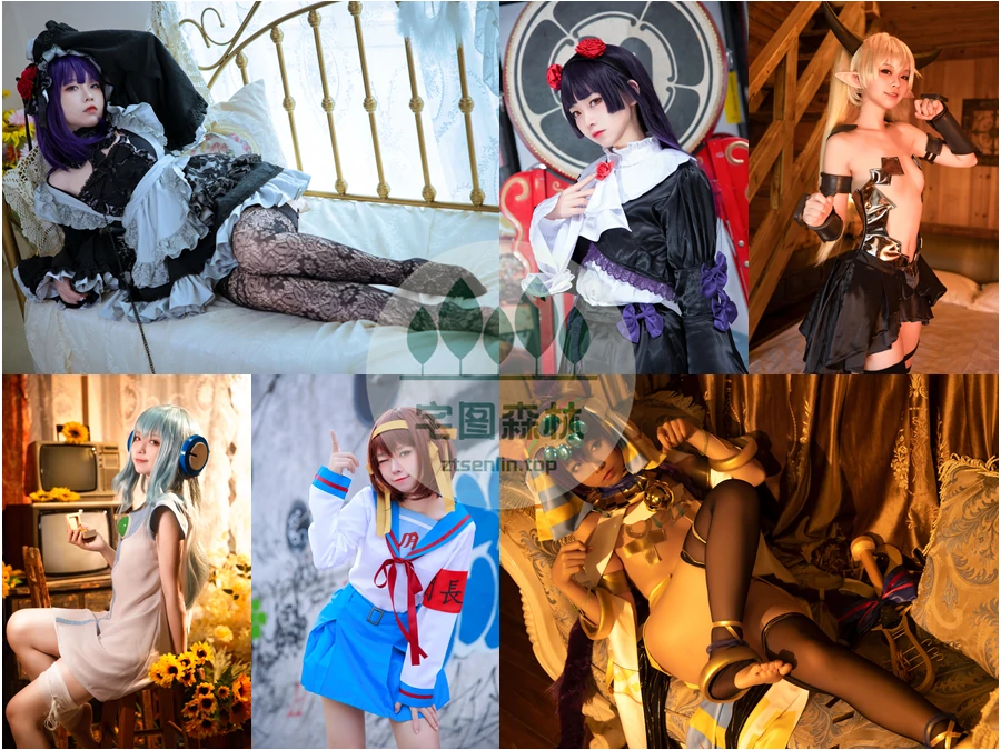 萌妹coserG44不会受伤写真合集下载&汇总：贫乳萝莉可可爱爱[132套-30.7G]-第1张-宅图森林写真资源合集下载