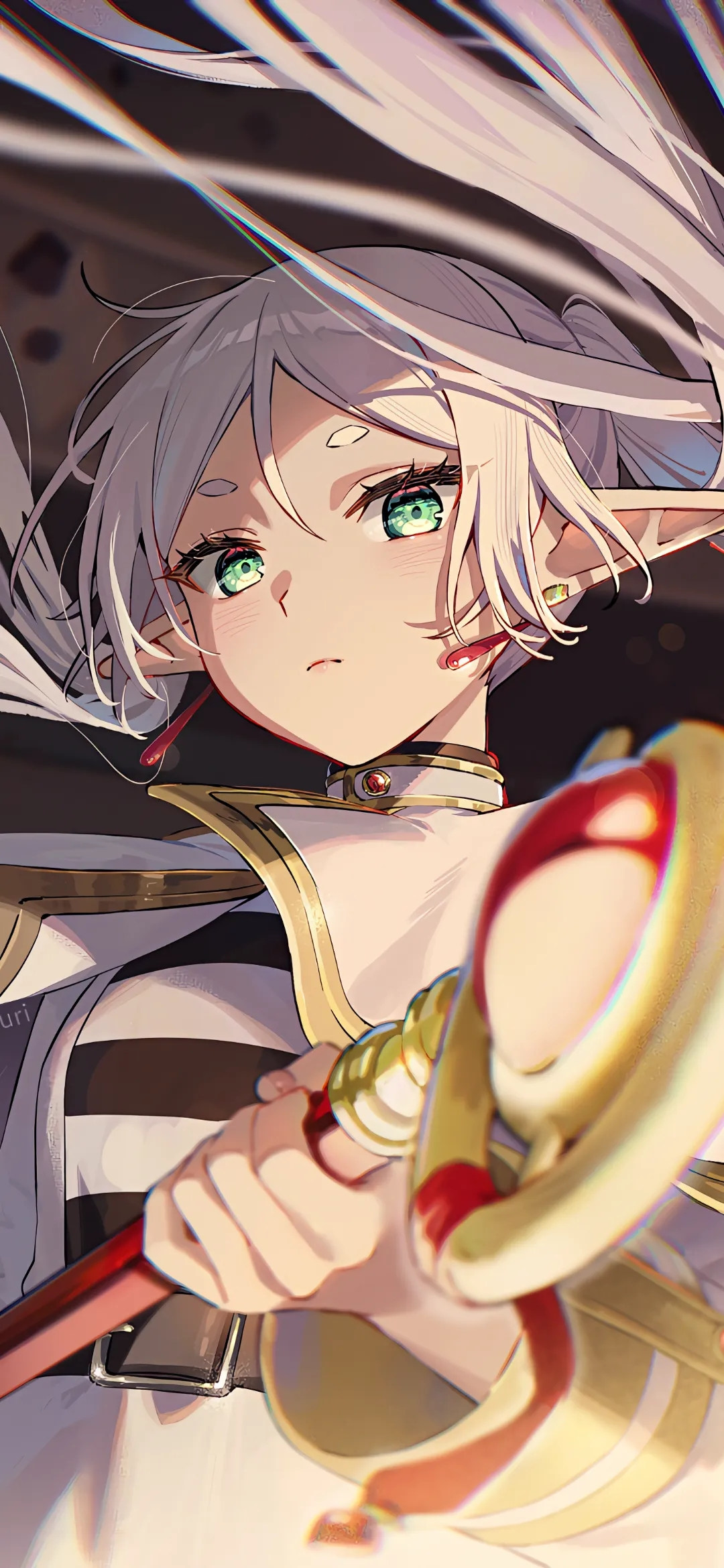 风吹过山 船靠了岸 我走向北 你却去往南