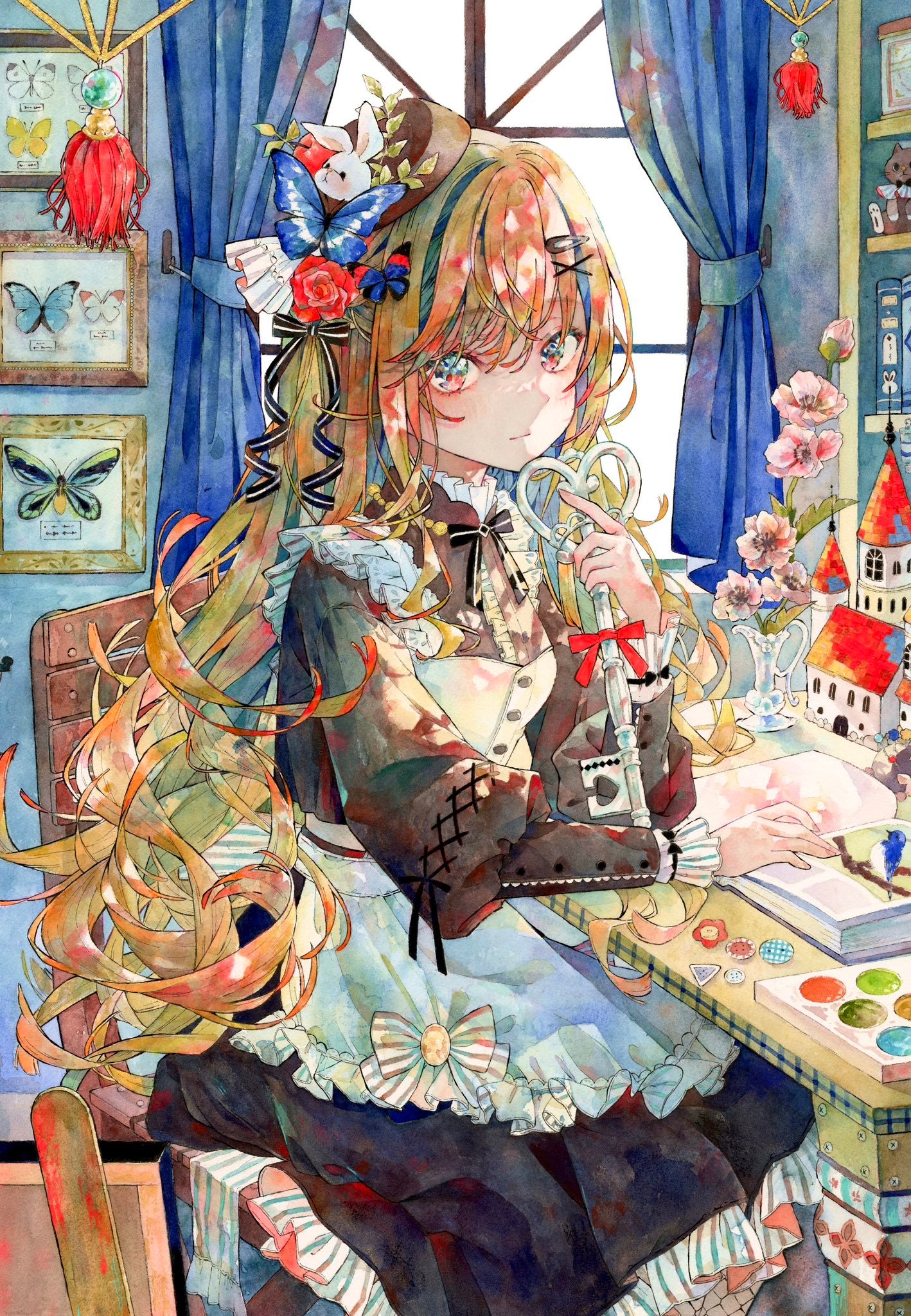 光芒四射的美少女们！《絵師100人展14》推图分享-cosers写真次元网