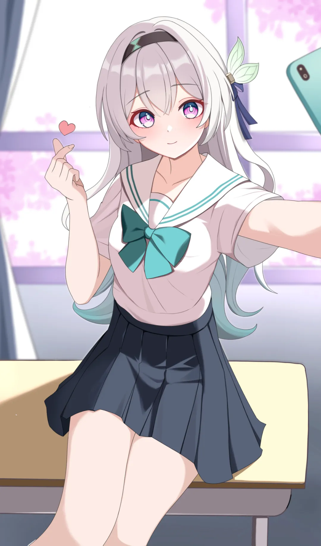 流萤：抓到我，就让你玩变身器哟～