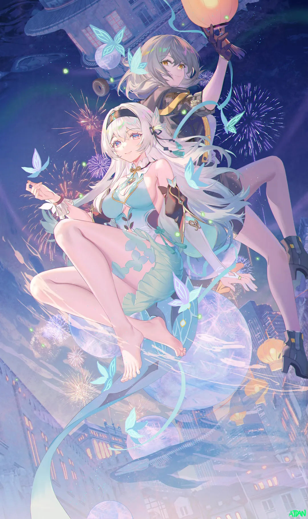 流萤：抓到我，就让你玩变身器哟～