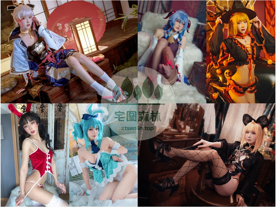 网红写真博主阿包也是兔娘写真合集下载&汇总：精致人形[106套-42.1G]-cosers写真次元网