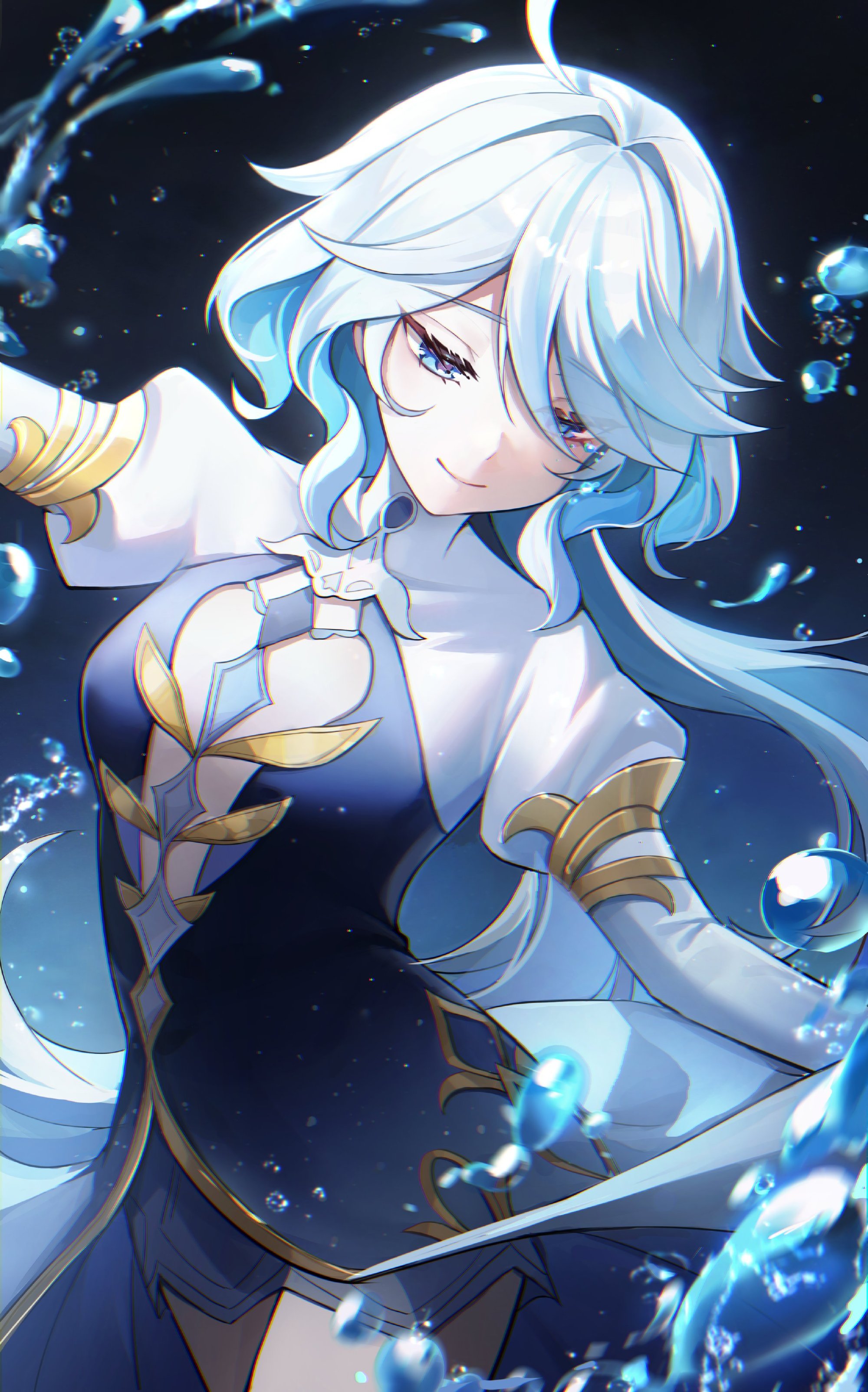 光芒下的少女们！韩国画师UWON的插画作品