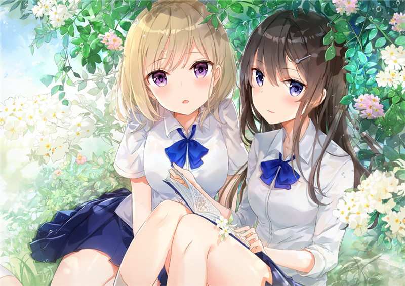 日本画师ふーみFuumi青春气息少女原画插画图集-cosers写真次元网