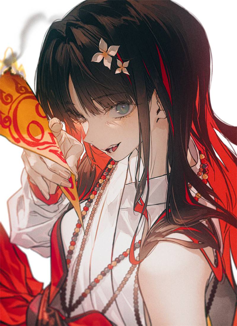 韩国画师WANKE精美暗黑风原画插画CG壁纸作品上色过程美术图片集-cosers写真次元网
