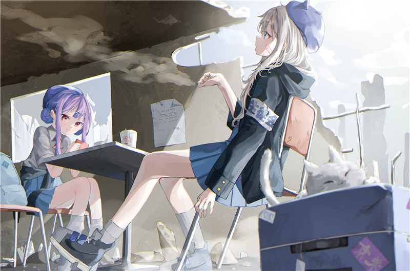P站画师Riri(id64513597)原画插画作品合集-cosers写真次元网