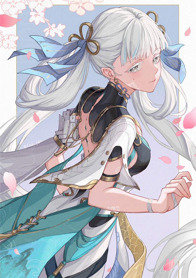 鸣潮角色今汐全身立绘4K8K超清壁纸游戏海报画集