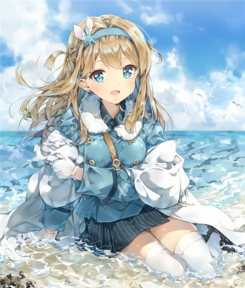 少女前线索米壁纸图包原画插画素材P站同人图合集