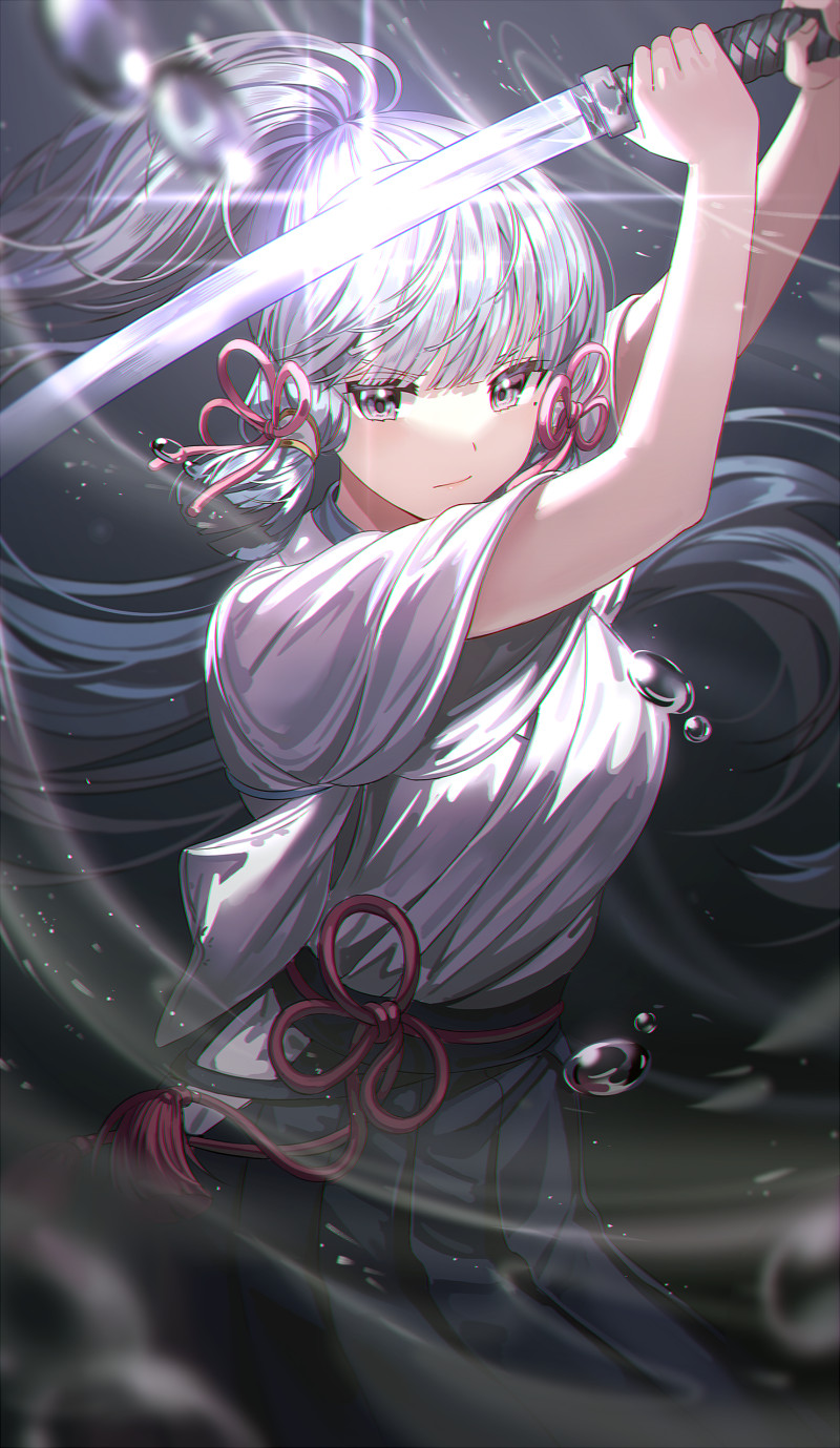 原神神里绫华角色立绘4K8K超清壁纸插画(第二期)