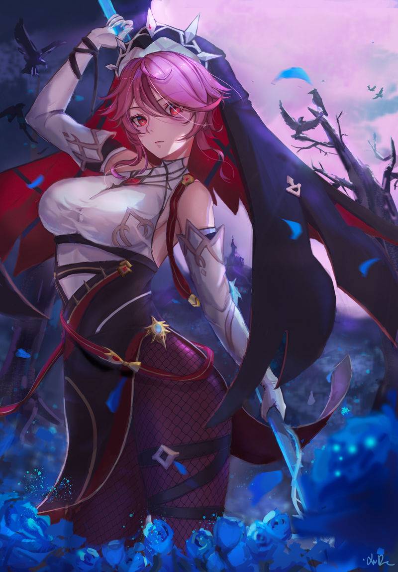 发现宝藏画师 xUDe！美到窒息的插画世界