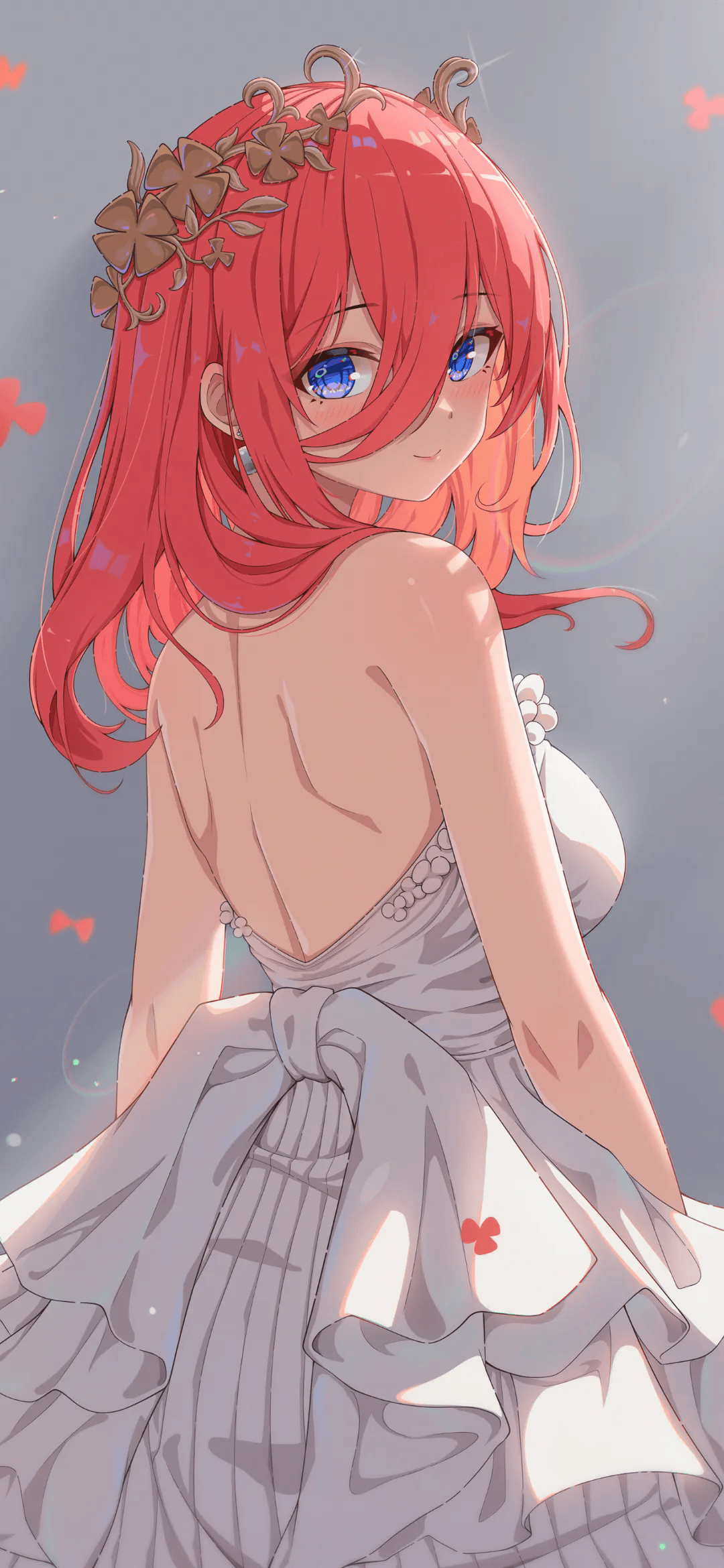 白发 JK 美少女风纪委员阿米莉亚 原神小胡桃插画大赏-cosers写真次元网