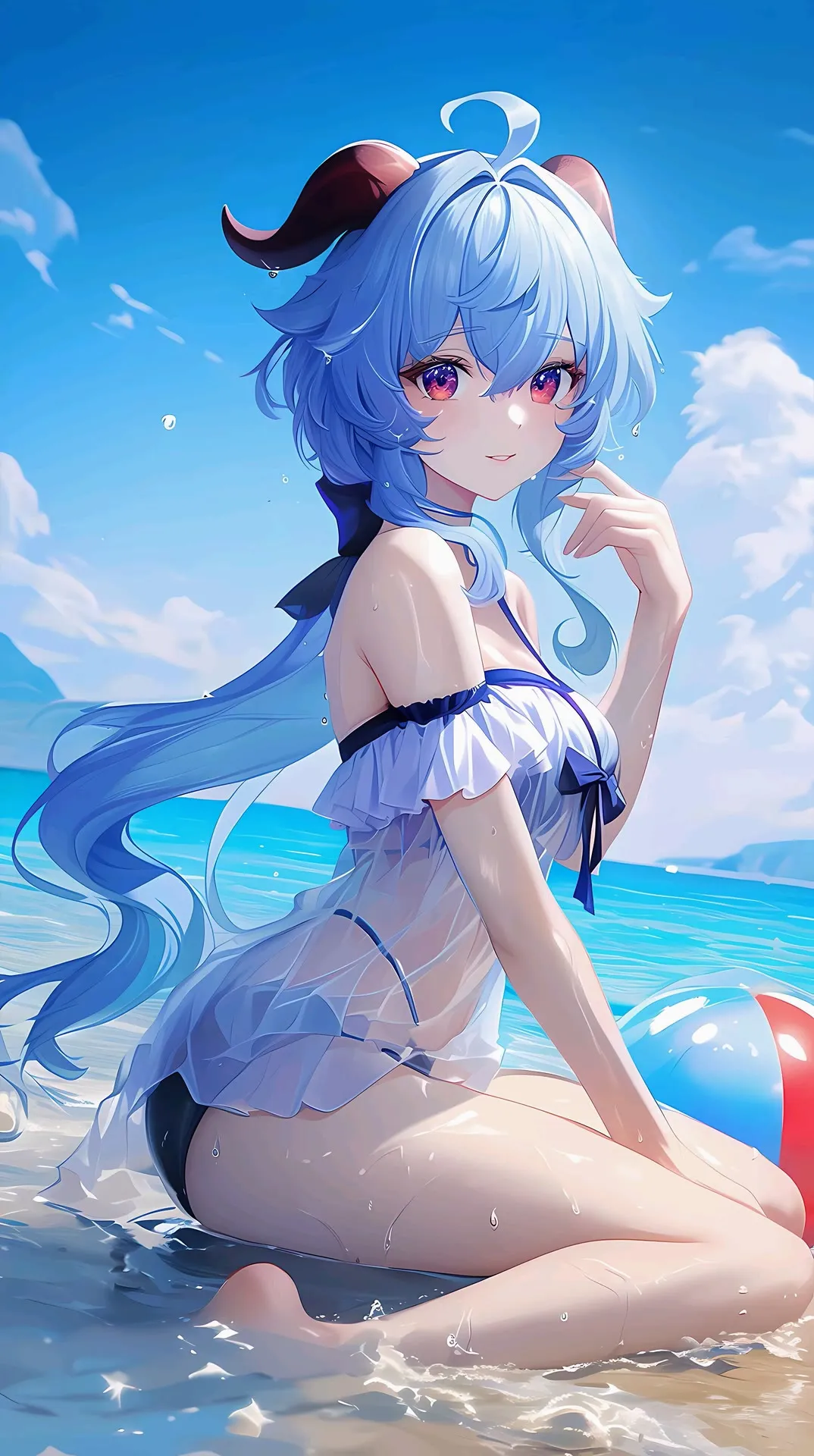 动漫美图 | 甘雨：遇上便是上上签 谢谢你来我身边