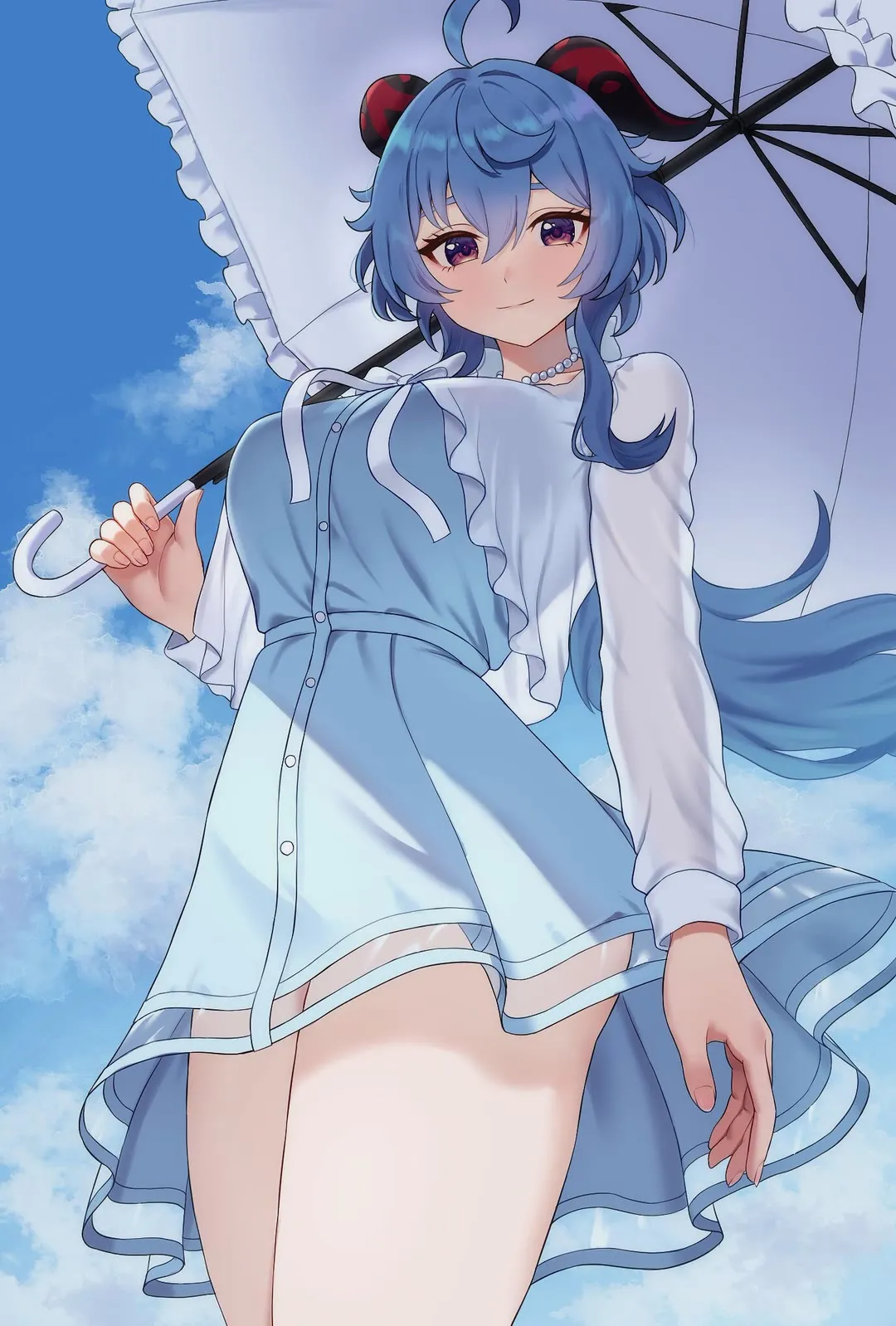 动漫美图 | 甘雨：遇上便是上上签 谢谢你来我身边-cosers写真次元网