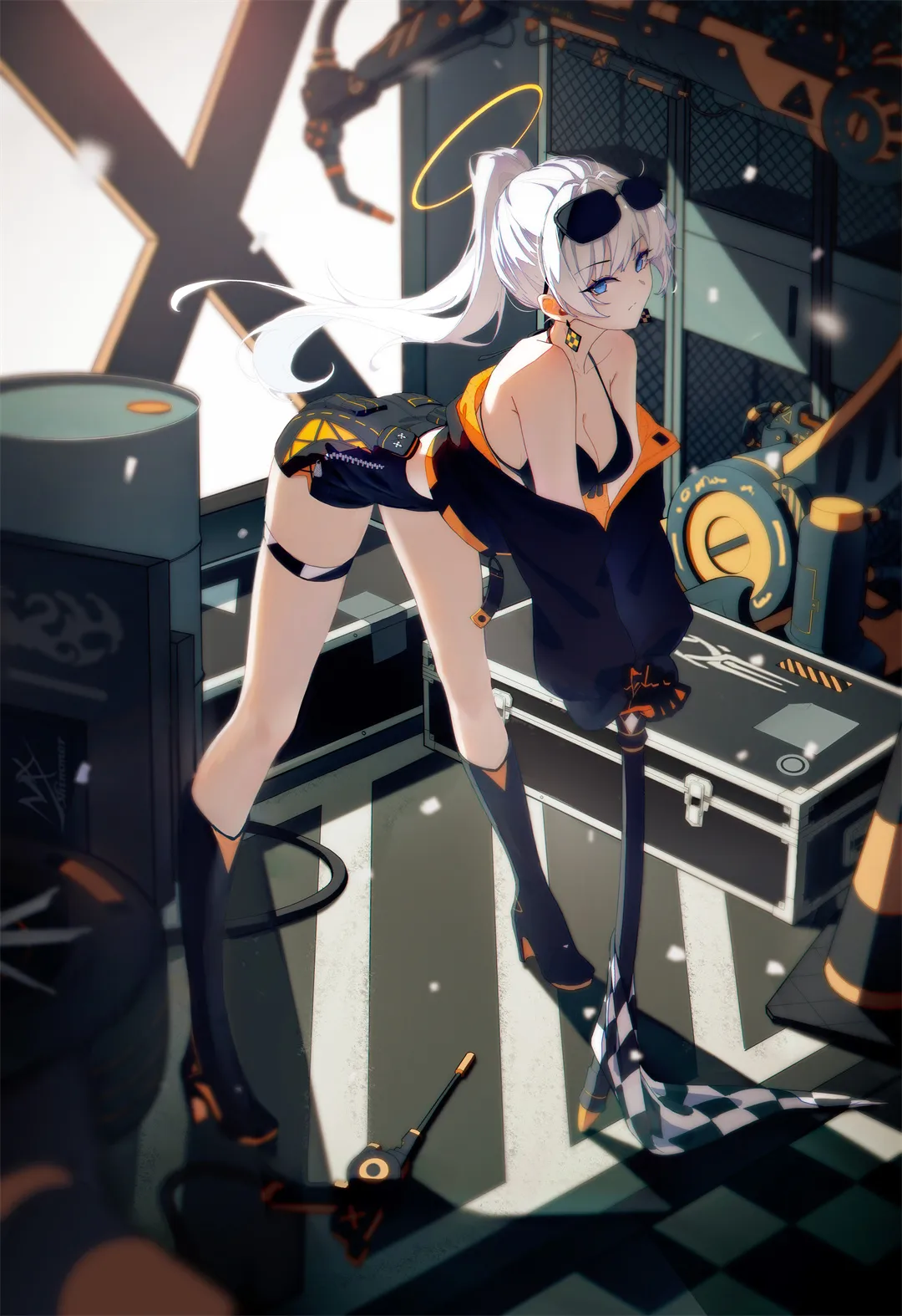 动漫壁纸 | 子向玫瑰献忱 落日与夕阳亲抚迟暮