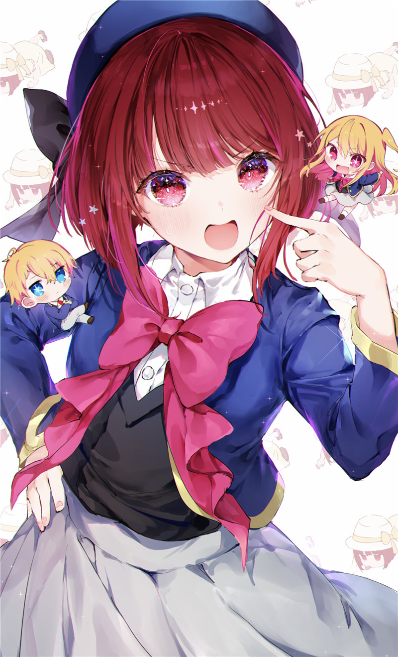 我推的孩子星野爱图集原画二创插画高清手机电脑动漫壁纸图片素材