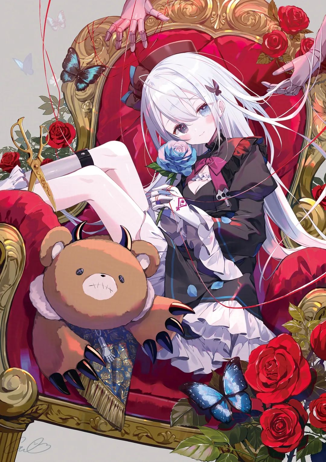 动漫壁纸 | 星光洒落，夜的低语在耳边轻绕