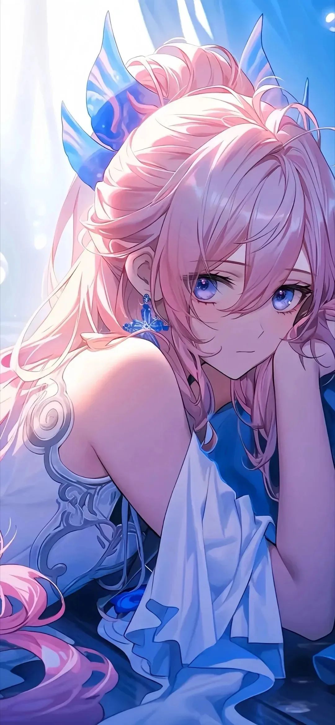 二次元壁纸 | 沉没时却点亮了珊瑚的梦