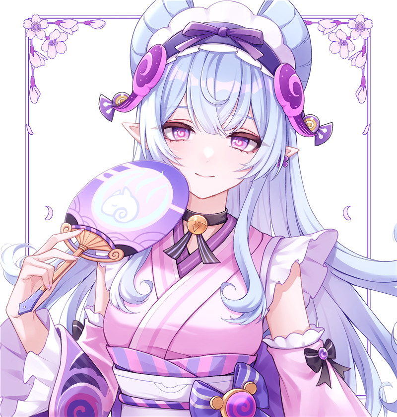 原神角色梦见月瑞希PNG立绘高清手机电脑壁纸原画p站插画图片素材