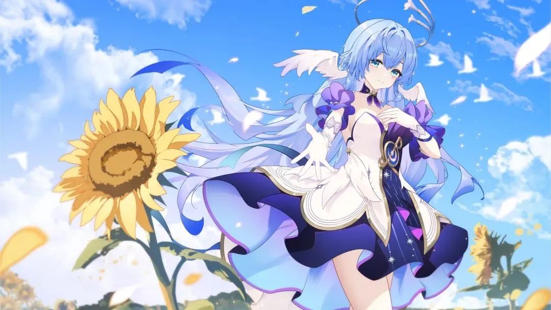 动漫壁纸 | 风偷藏了花的心事，在枝头悄悄诉说