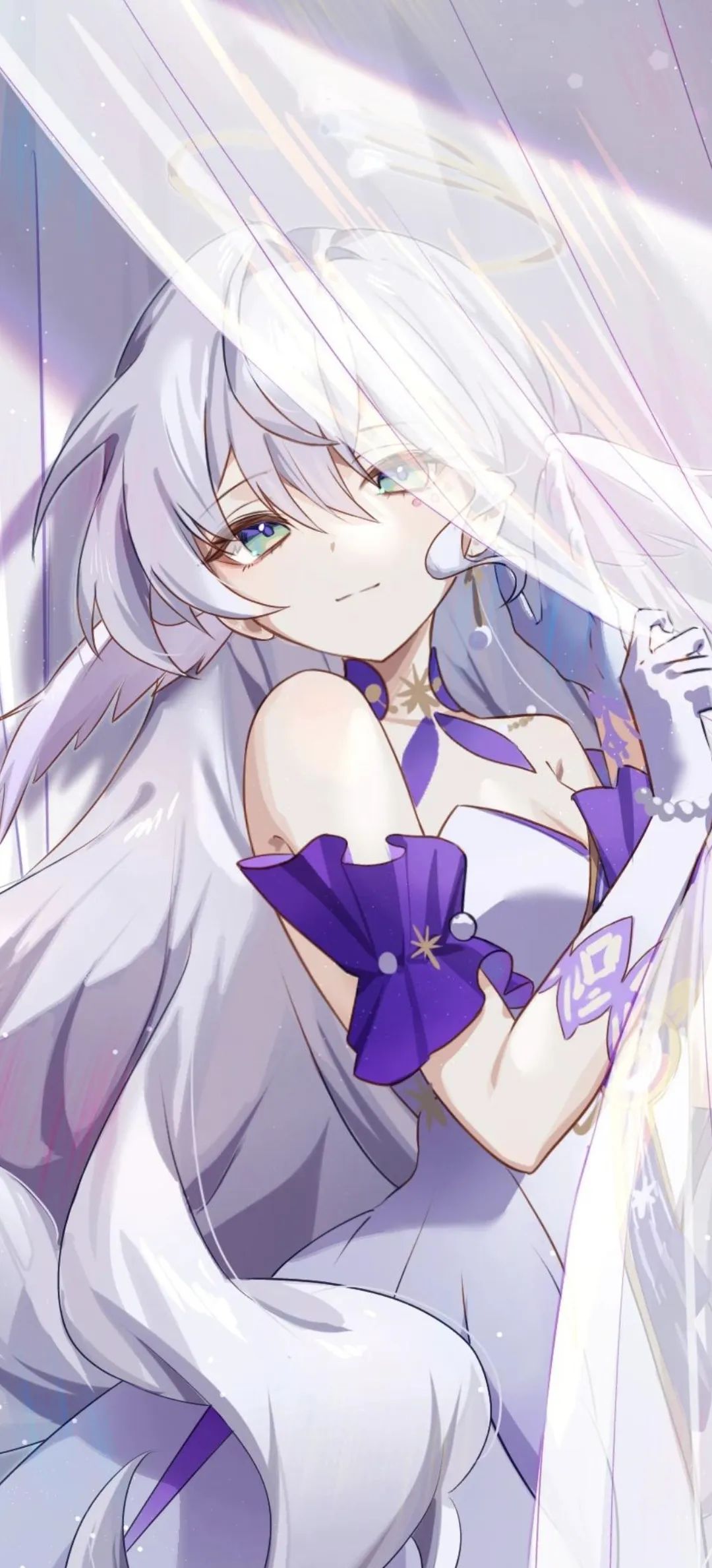 动漫壁纸 | 风偷藏了花的心事，在枝头悄悄诉说