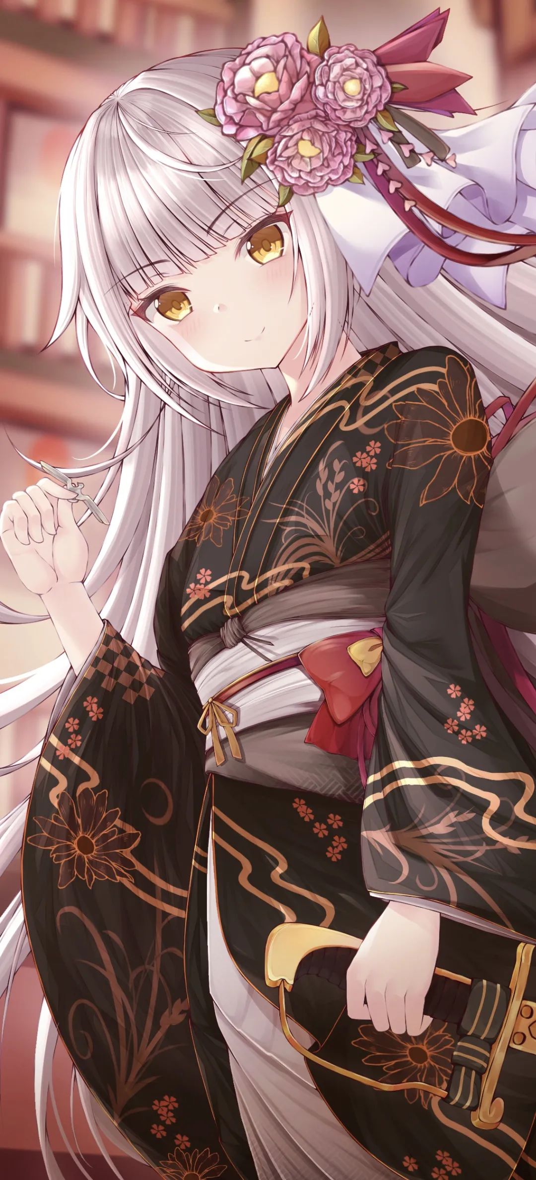 动漫壁纸 | 晚霞轻吻着炊烟，温柔了整个黄昏