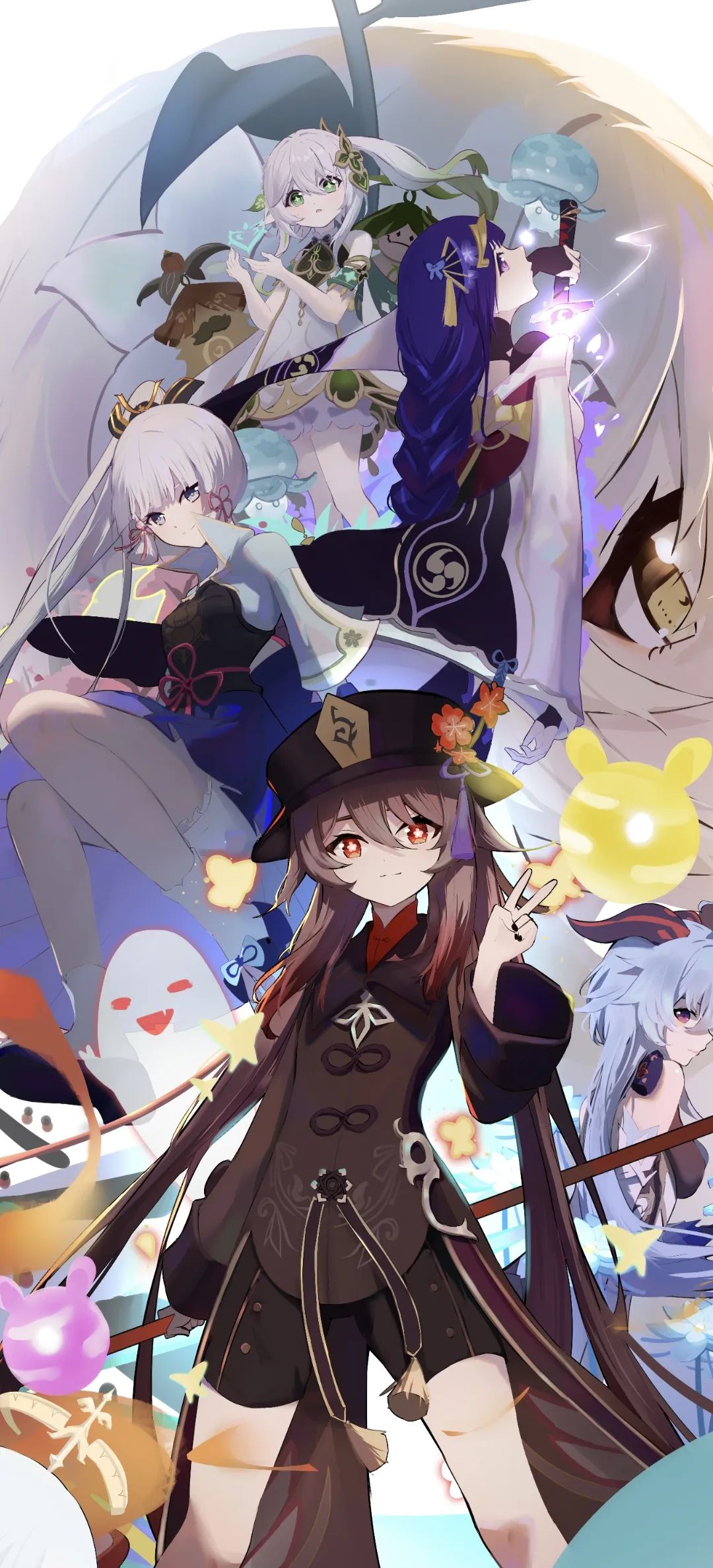 动漫壁纸 | 晚霞轻吻着炊烟，温柔了整个黄昏