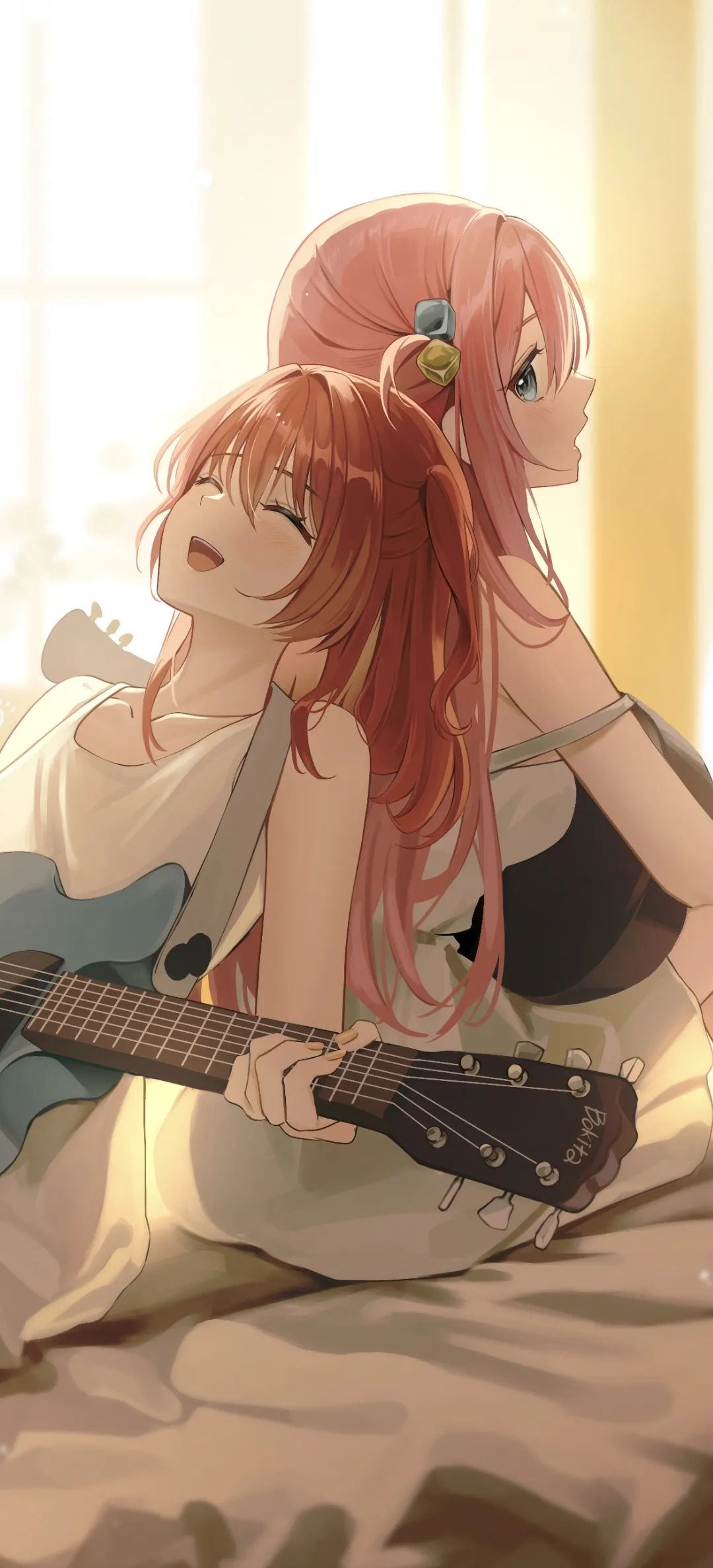 动漫壁纸 | 晚霞轻吻着炊烟，温柔了整个黄昏