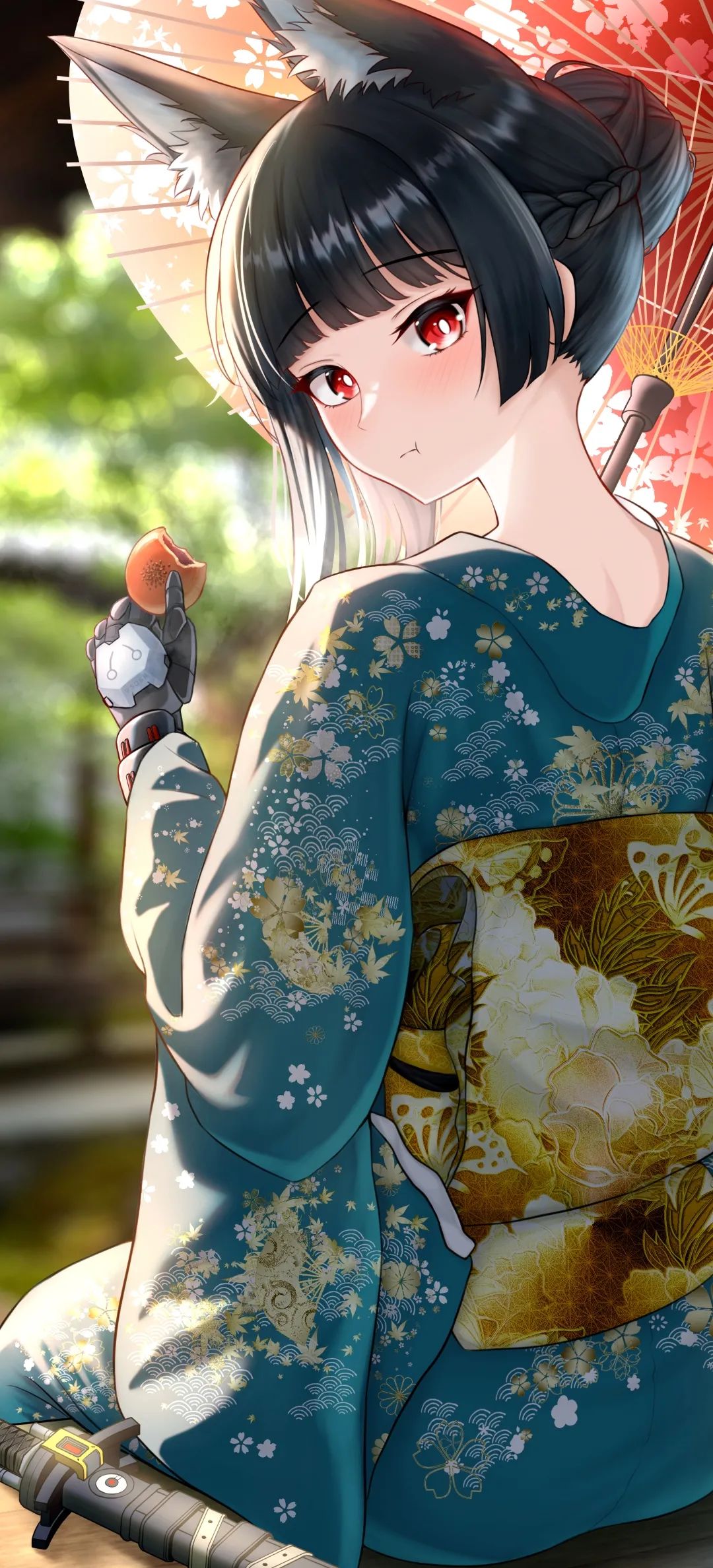 动漫壁纸 | 岁月的长河悠悠流淌，往事如花瓣般逐水飘零