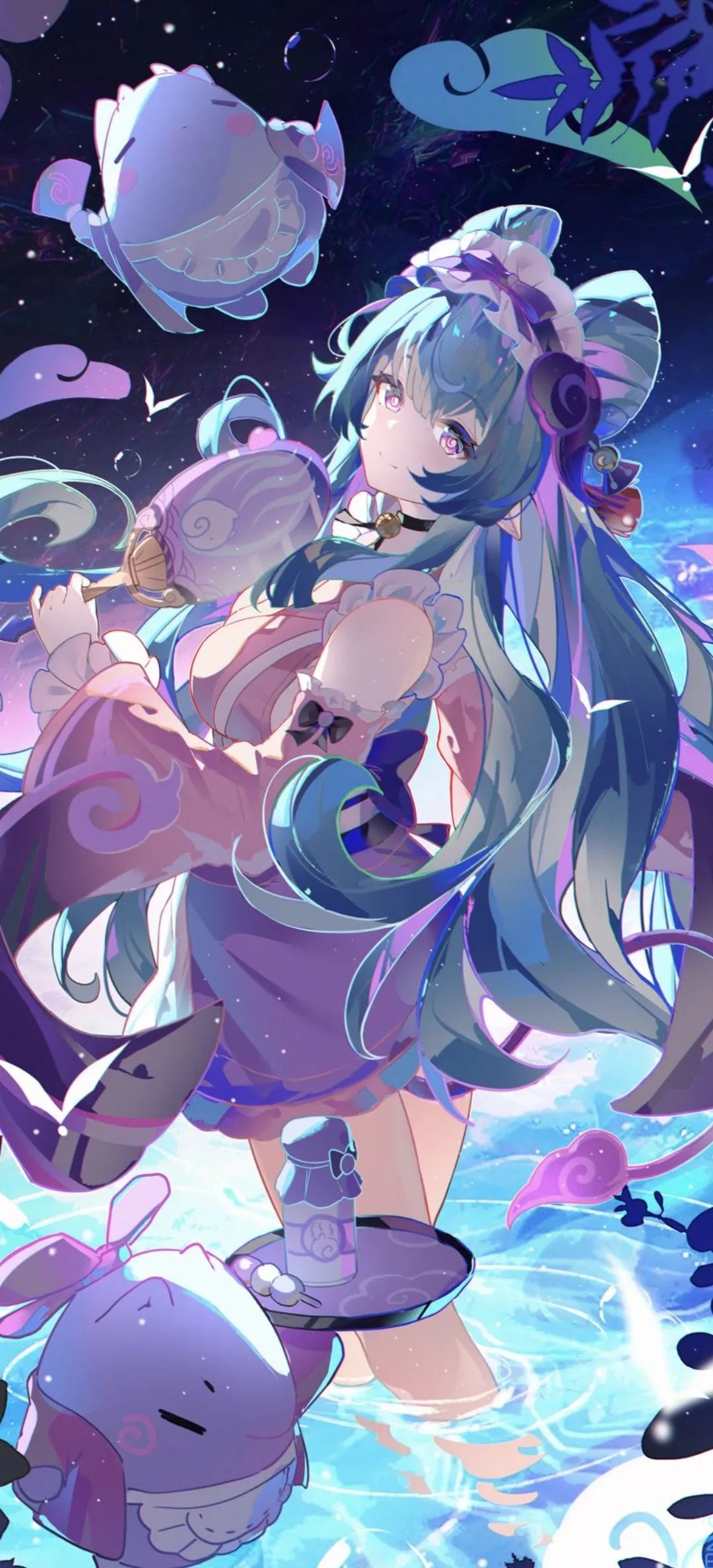 动漫壁纸 | 岁月的长河悠悠流淌，往事如花瓣般逐水飘零