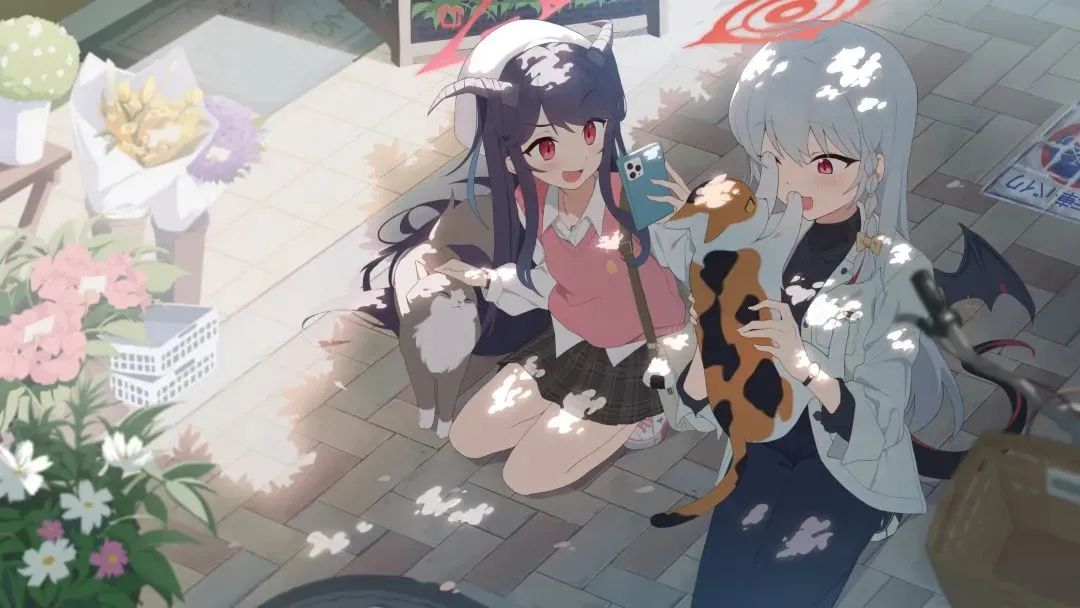 动漫壁纸 | 一瓣春色跌落，惊醒了沉睡的溪