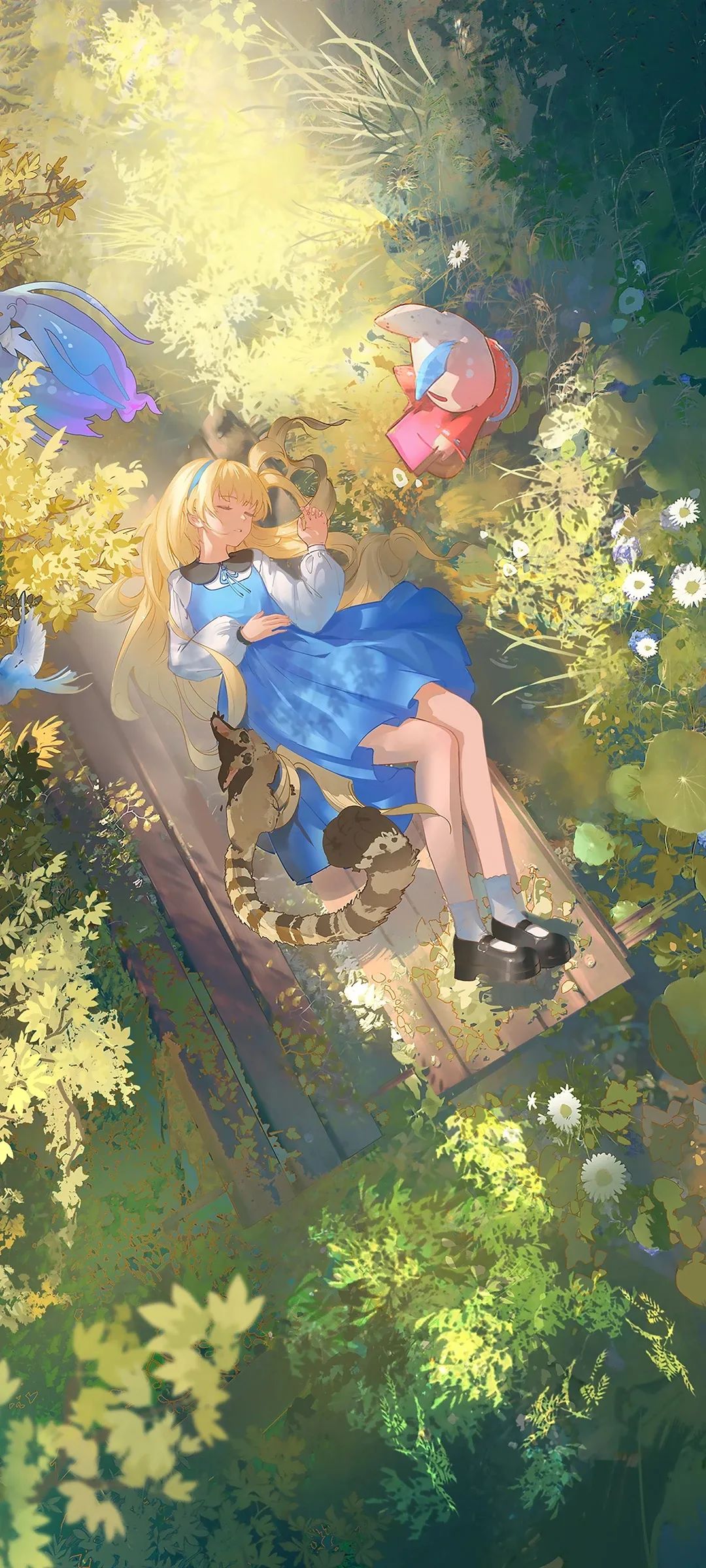 动漫壁纸 | 花香绕指柔，晕染春日的温柔