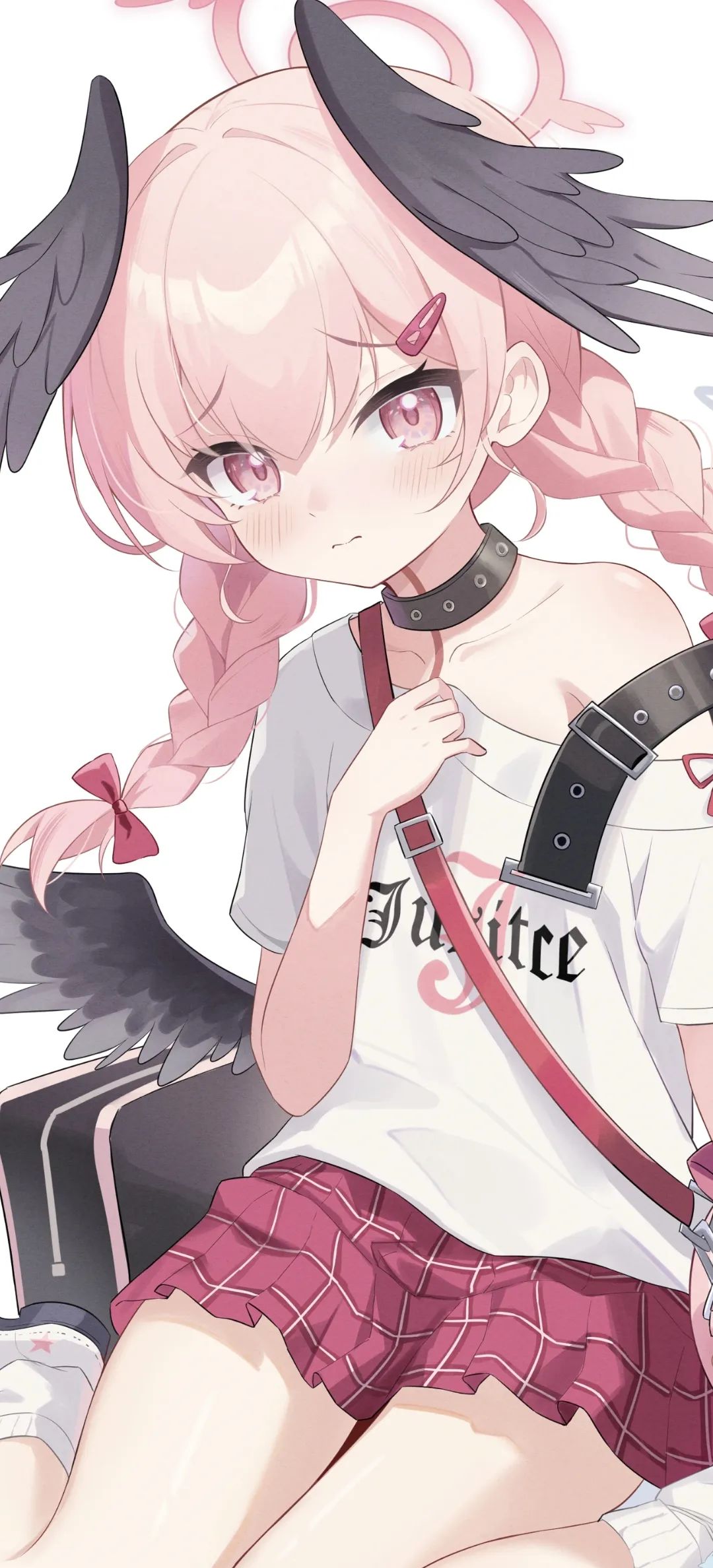 动漫壁纸 | 玫瑰藏于晚霞