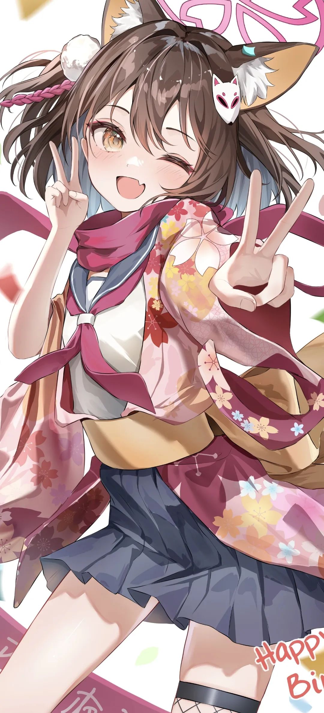 动漫壁纸 | 玫瑰藏于晚霞