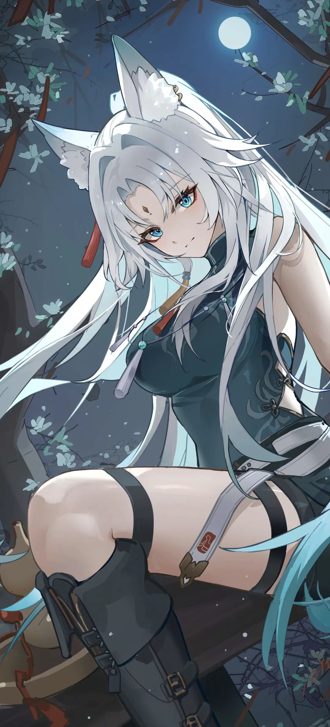 动漫壁纸 | 玫瑰藏于晚霞