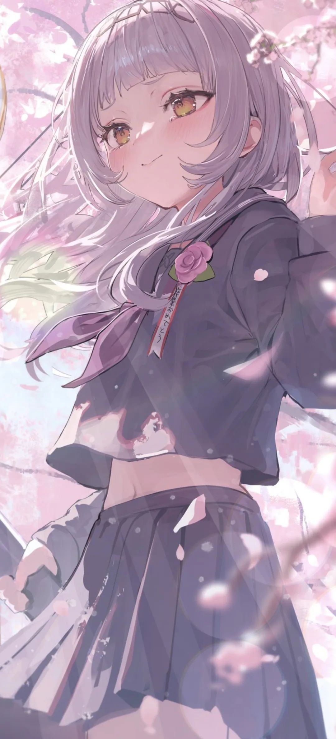 动漫壁纸 | 云絮蘸了暮色