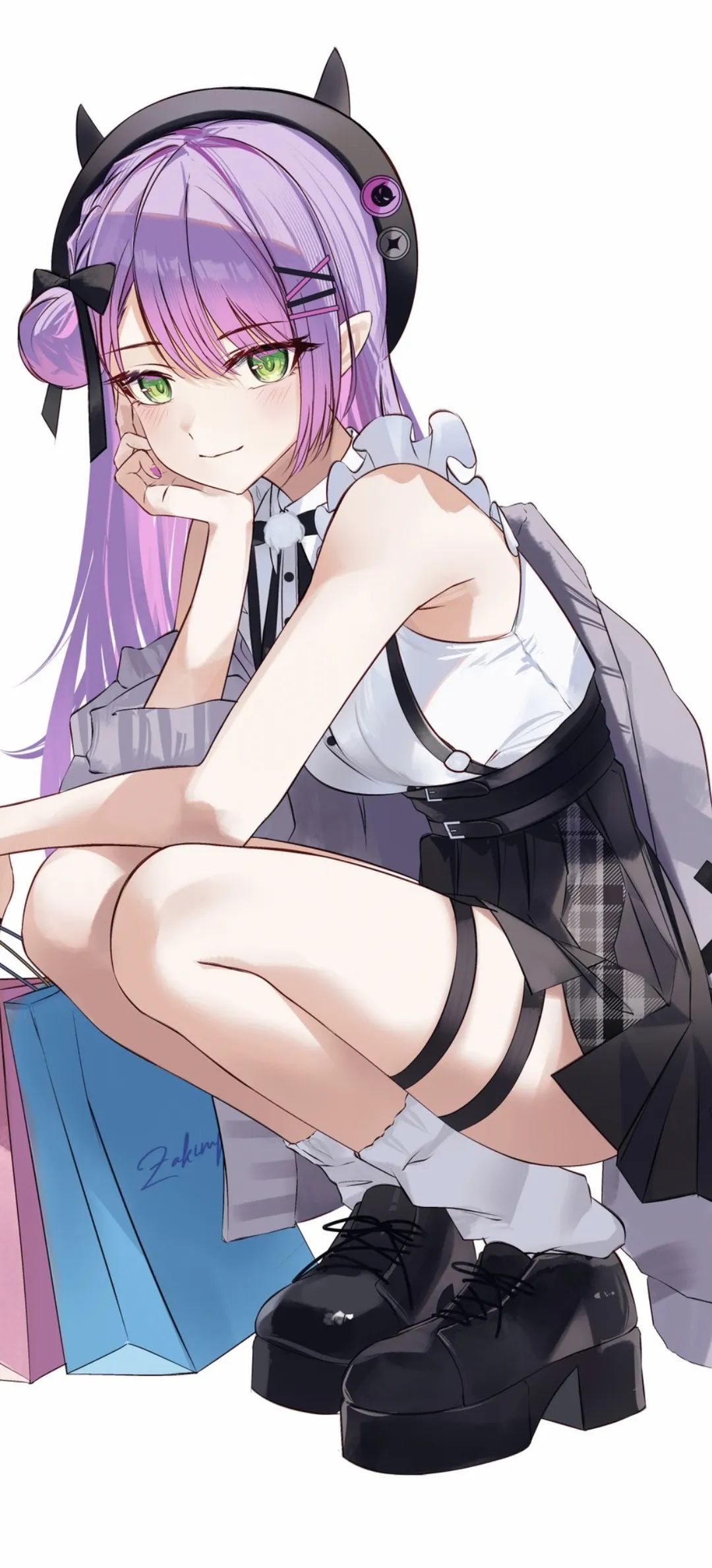 动漫壁纸 | 云絮蘸了暮色