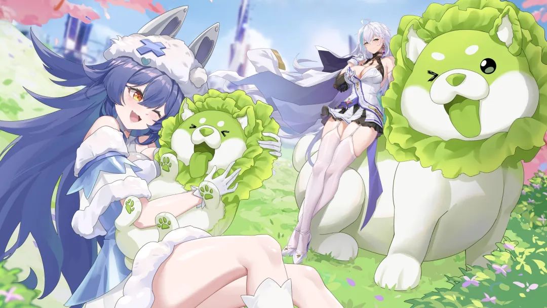 动漫壁纸 | 绝区零 薇薇安 伊芙琳 蔚蓝档案 调月莉音 星穹铁道 流萤插画美图推荐