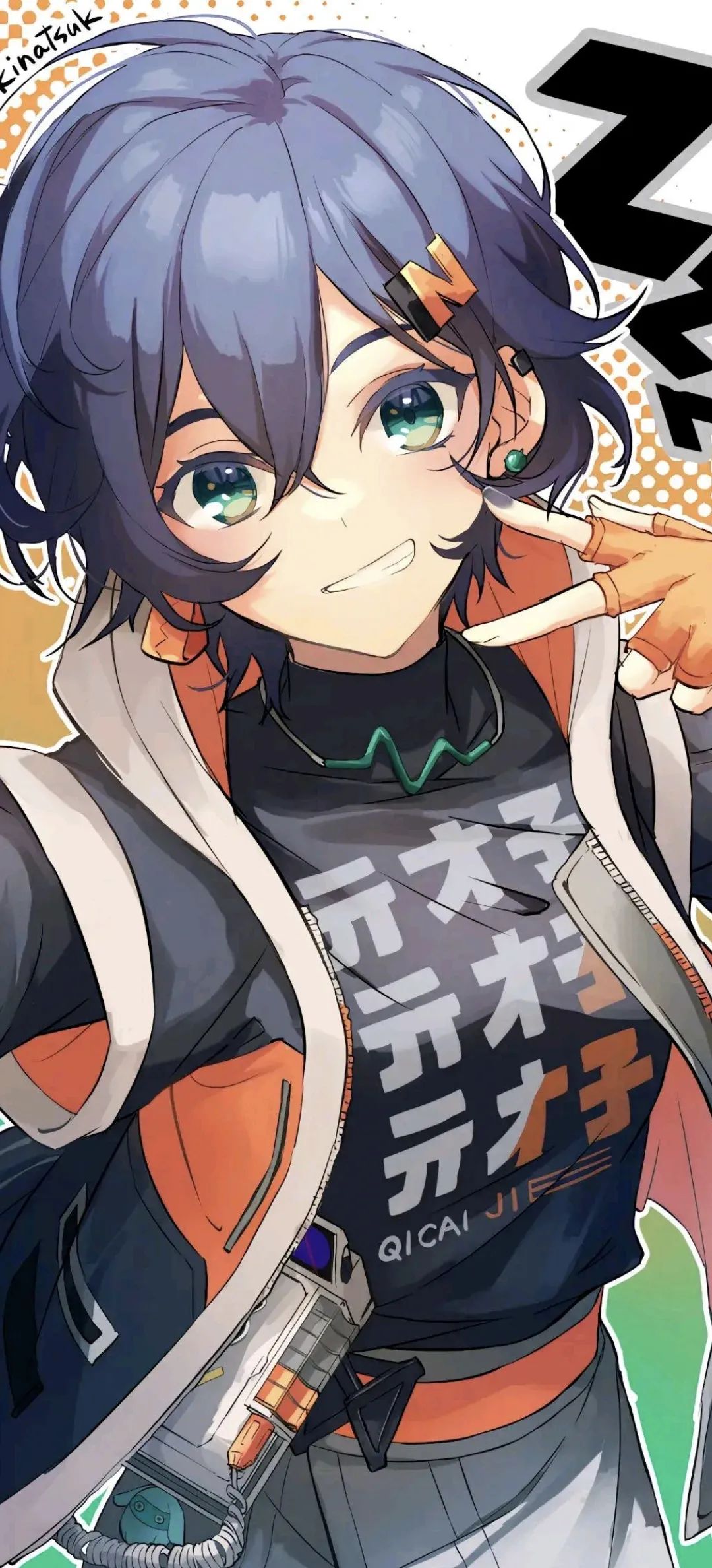 动漫壁纸 | 阳光把树叶晒成半透明的翡翠，蝉鸣在枝头沸腾